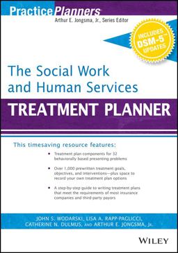 Social Work and Human Services Treatment Planner, with DSM 5 Updates 2nd 9781119073239 Front Cover