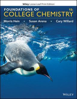 Foundations of College Chemistry