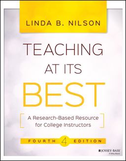 Teaching at Its Best A Research-Based Resource for College Instructors 4th 9781119096320 Front Cover