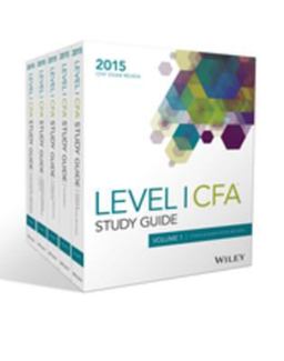 Wiley Study Guide for 2015 Level I CFA Exam: Complete Set