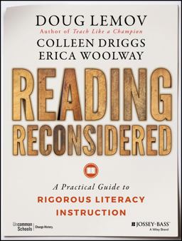 Reading Reconsidered A Practical Guide to Rigorous Literacy Instruction  9781119104247 Front Cover