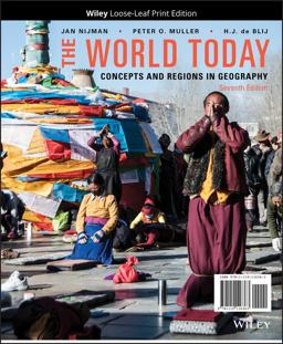 The World Today: Concepts and Regions in Geography, Binder Ready Version  9781119116363 Front Cover
