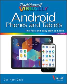 Teach Yourself VISUALLY Android Phones and Tablets 2nd 9781119116769 Front Cover