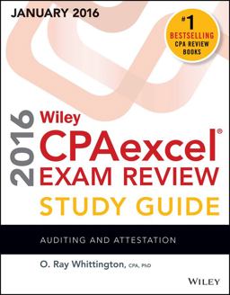 Wiley CPAexcel Exam Review 2016 Study Guide January Auditing and Attestation 15th 9781119119968 Front Cover