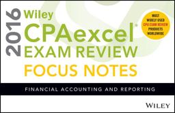 Wiley CPAexcel Exam Review 2016 Focus Notes