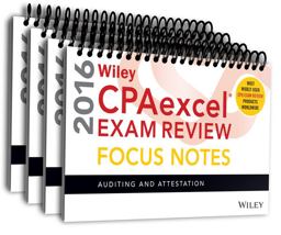 Wiley CPAexcel Exam Review 2016 Focus Notes