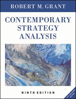 Contemporary Strategy Analysis Text and Cases Edition 9th 9781119120841 Front Cover