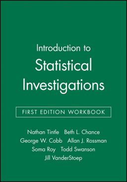 Introduction to Statistical Investigations, First Edition Workbook