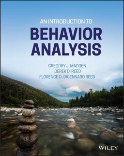Introduction to Behavior Analysis  9781119126539 Front Cover