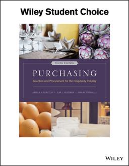 Purchasing Selection and Procurement for the Hospitality Industry 9th 9781119148517 Front Cover
