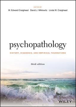 Psychopathology History, Diagnosis, and Empirical Foundations 3rd 9781119221739 Front Cover