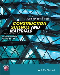 Construction Science and Materials 2nd 9781119245056 Front Cover