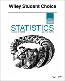Statistics:  9781119254515 Front Cover