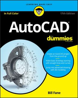 AutoCad for dummies 17th 9781119255796 Front Cover