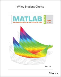 MATLAB:INTRO.WITH APPLICATIONS  9781119256830 Front Cover