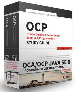 OCA / OCP Java SE 8 Programmer Certification Kit Exam 1Z0-808 and Exam 1Z0-809  9781119272090 Front Cover