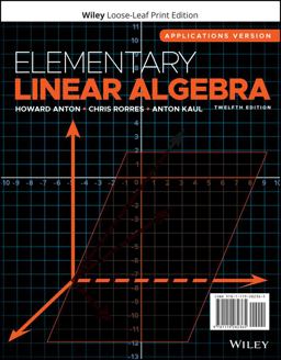 Elementary Linear Algebra: Applications Version  9781119282365 Front Cover