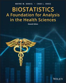 Biostatistics: A Foundation for Analysis in the Health Sciences  9781119282372 Front Cover