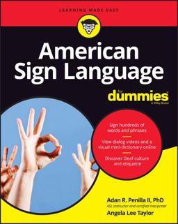 American Sign Language for Dummies with Online Videos 3rd 9781119286073 Front Cover