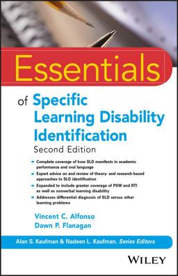 Essentials of Specific Learning Disability Identification 2nd 9781119313847 Front Cover