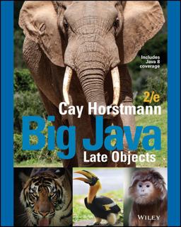 Big Java Late Objects 2nd Edition Enhanced EPUB