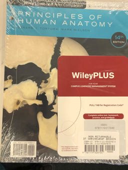Principles of Human Anatomy, Fourteenth Edition WileyPLUS with Loose-Leaf Print Companion with WileyPLUS Learning Space LMS Card Set