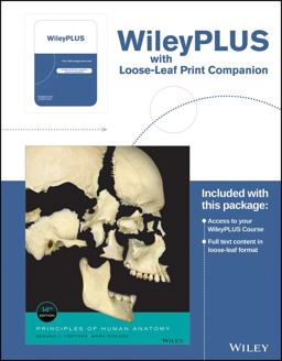 Principles of Human Anatomy, WileyPLUS Registration Card + Loose-Leaf Print Companion