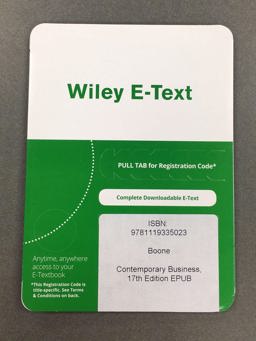 Contemporary Business