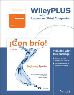 CON BRIO!-BEG...-PRINT COMP.(LL)-W/CODE  9781119344643 Front Cover