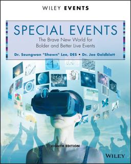 Special Events: The Brave New World for Bolder and Better Live Events  9781119345732 Front Cover
