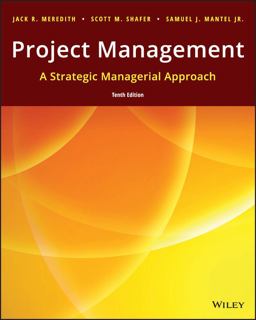 Project Management A Strategic Managerial Approach 10th 9781119369097 Front Cover