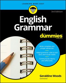 English Grammar for Dummies 3rd 9781119376590 Front Cover