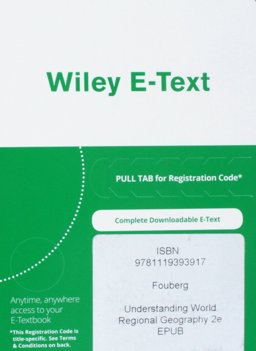 Understanding World Regional Geography 2e EPUB Reg Card Understanding World Regional Geography 2e EPUB Reg Card