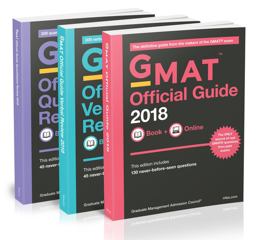 GMAT Official Guide 2018 Bundle 2nd 9781119396178 Front Cover