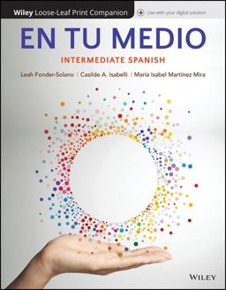 ANO EN TU MEDIO:INTERM.SPANISH(LL)-W/AC  9781119401933 Front Cover