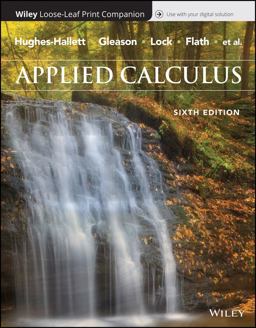 Applied Calculus, WileyPLUS + Loose-Leaf