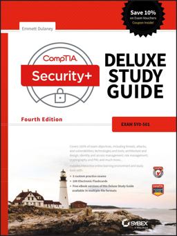 CompTIA Security+ Deluxe Study Guide Exam SY0-501 4th 9781119416852 Front Cover