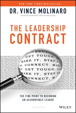 Leadership Contract The Fine Print to Becoming an Accountable Leader 3rd 9781119440536 Front Cover