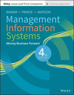Management Information Systems 4th 9781119444398 Front Cover