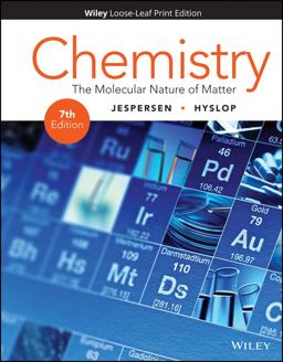 Chemistry: The Molecular Nature of Matter  9781119456452 Front Cover