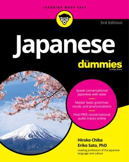 Japanese for Dummies 3rd 9781119475408 Front Cover