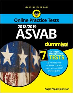 2018/2019 ASVAB for Dummies with Online Practice  9781119476245 Front Cover
