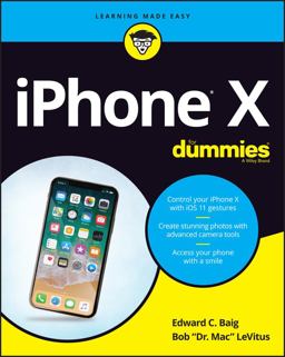 Iphone X for Dummies: 1st 9781119481669 Front Cover