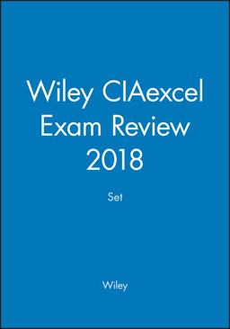Wiley CIAexcel Exam Review 2018 Set