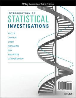 Introduction to Statistical Investigations
