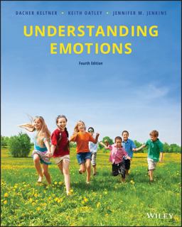 Understanding Emotions 4th 9781119492566 Front Cover