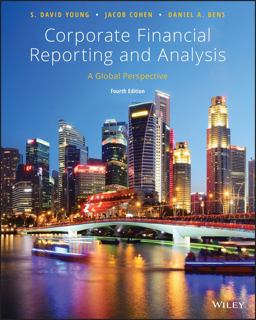 Corporate Financial Reporting and Analysis A Global Perspective 4th 9781119494577 Front Cover