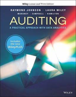 Auditing: a Practical Approach with Data Analytics, WileyPLUS Card with Loose-Leaf Set