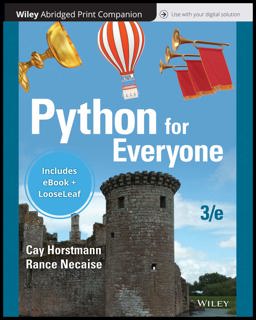 Python for Everyone, 3e Binder Ready Version with Wiley e-Text Reg Card Set