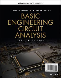 Basic Engineering Circuit Analysis 12th 9781119502012 Front Cover